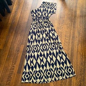 One Shoulder Maxi Dress S